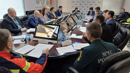 заседание Штаба по обеспечению безопасности электроснабжения в Смоленской области 23.03.23 - фото - 1
